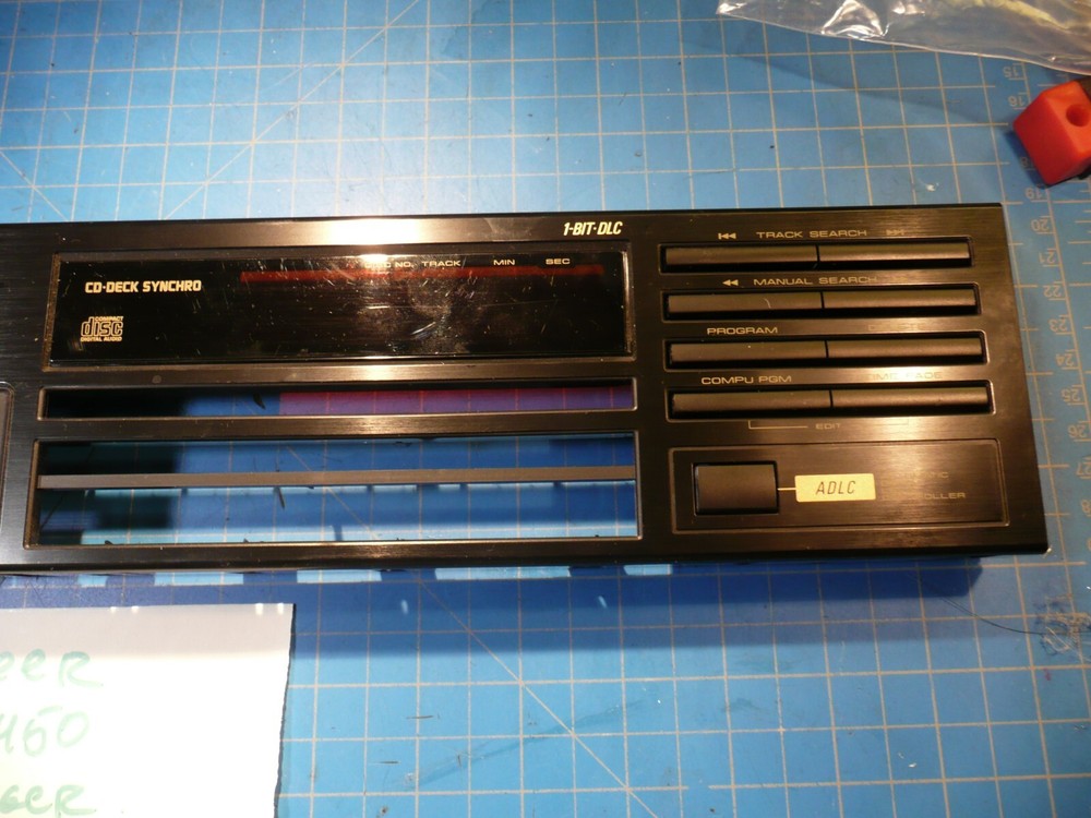 Pioneer PD-M450 CD Changer Replacement Parts Front Face Panel