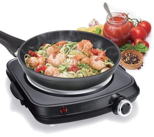 EUROSTAR Single Burner, Black
