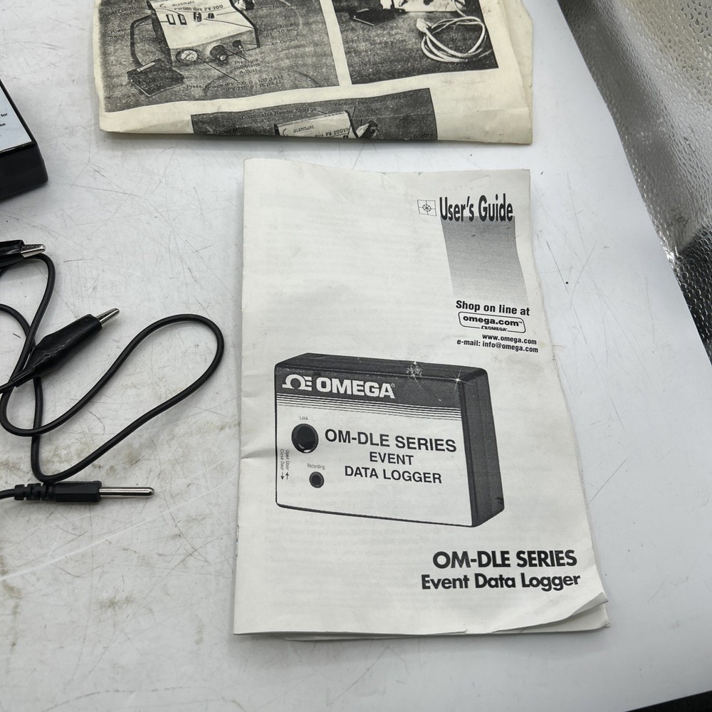 Omega om-dlev Thermocouple Data Logger new old stock