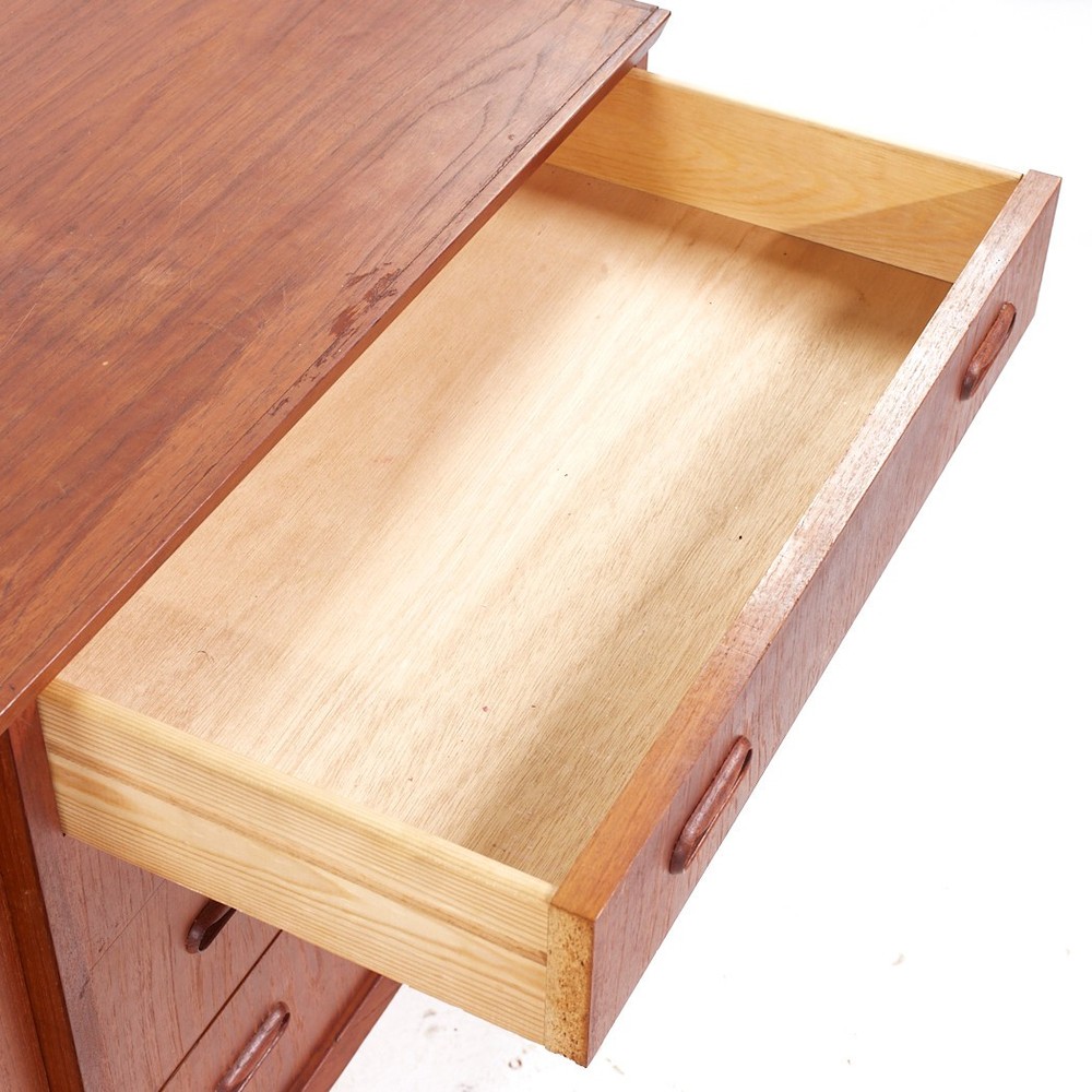 Arne Vodder Style Mid Century Teak Credenza