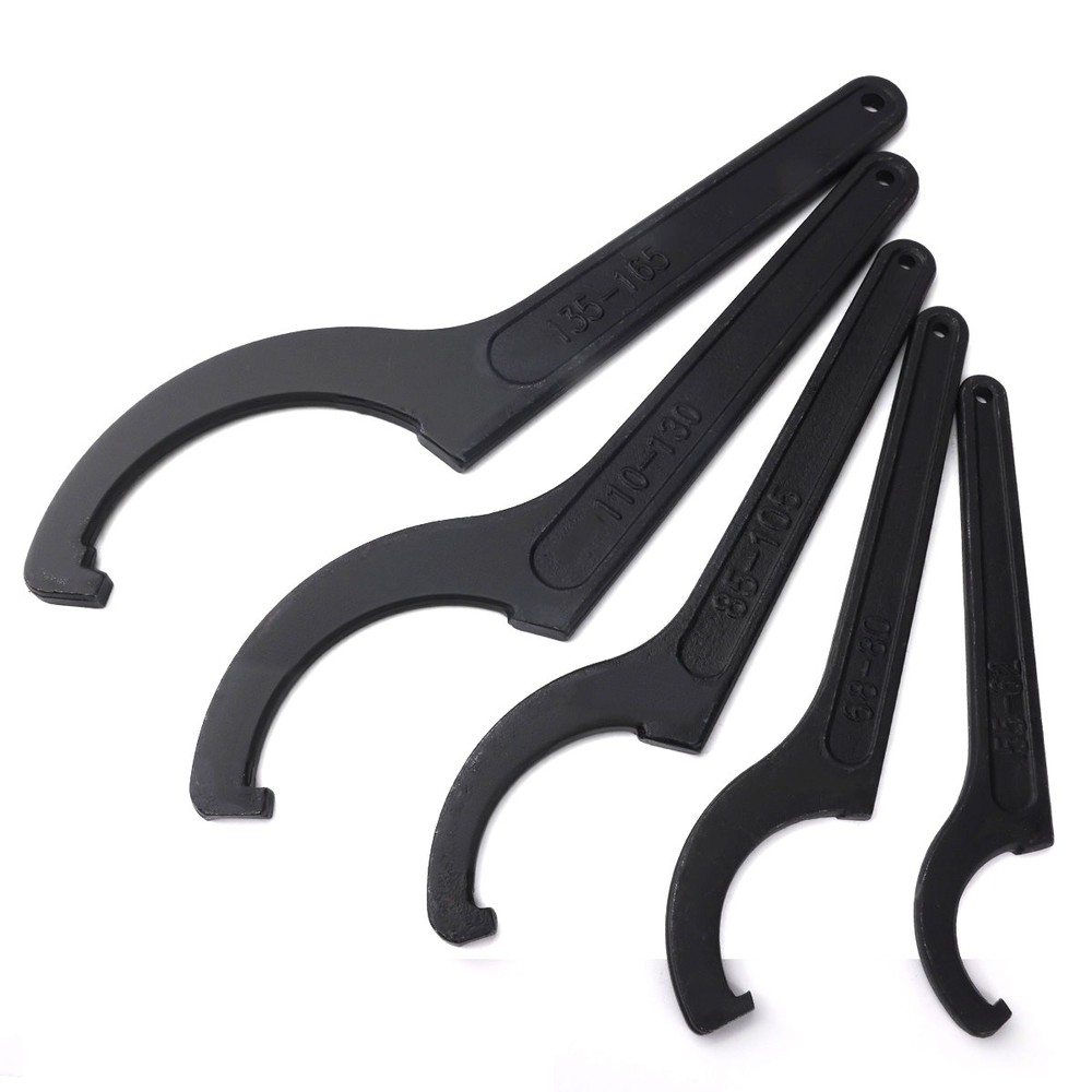 Hook Wrench Garage Workshop Tool Shock Absorber Pre-Load C Spanner Adjuster
