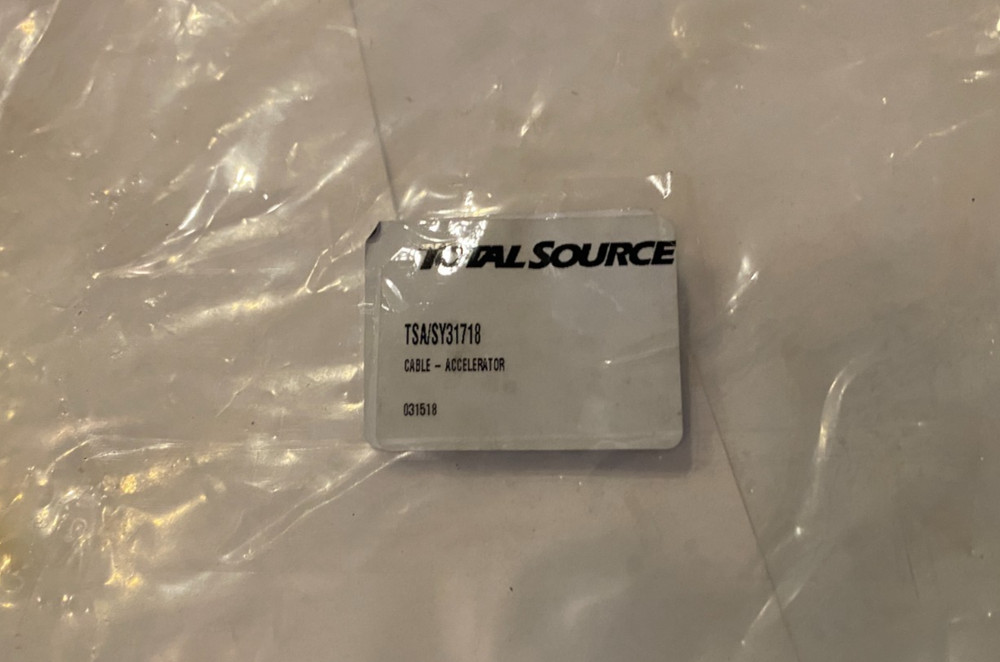 Total Source SY31718 Throttle Cable / Accelerator Cable - Prepaid Shipping
