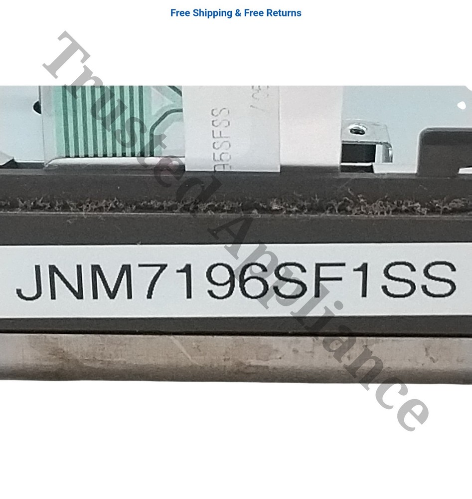 GE Microwave Control Panel Console WB56X20719 SILVER