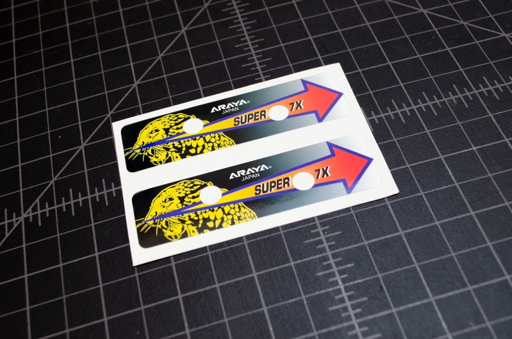 Araya Super 7x Hoop Decals (36H)