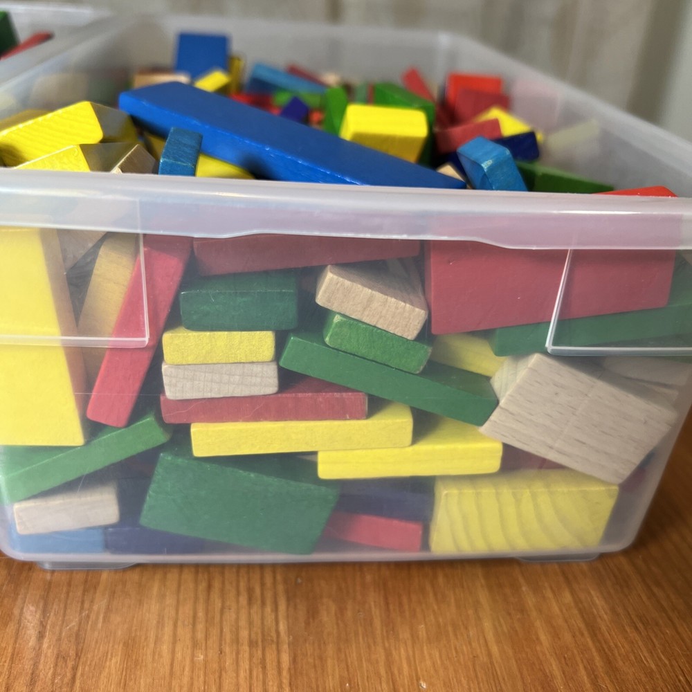 630 Pc Tumble Down Domino Set. Barely Used.