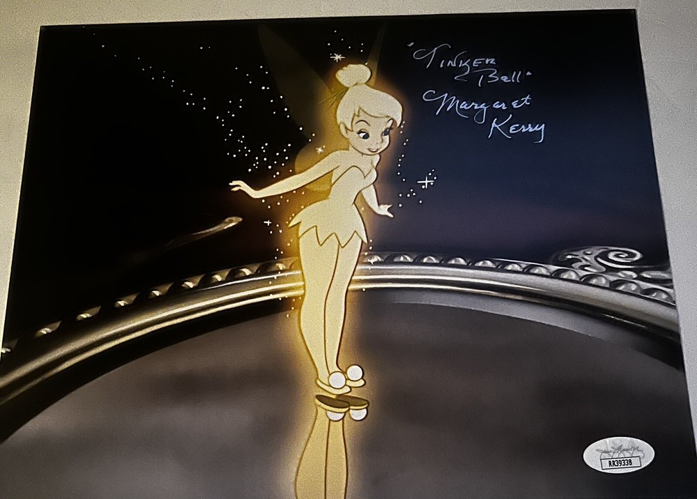 Margaret Kerry Tinker Bell Signed 8x10 Jsa