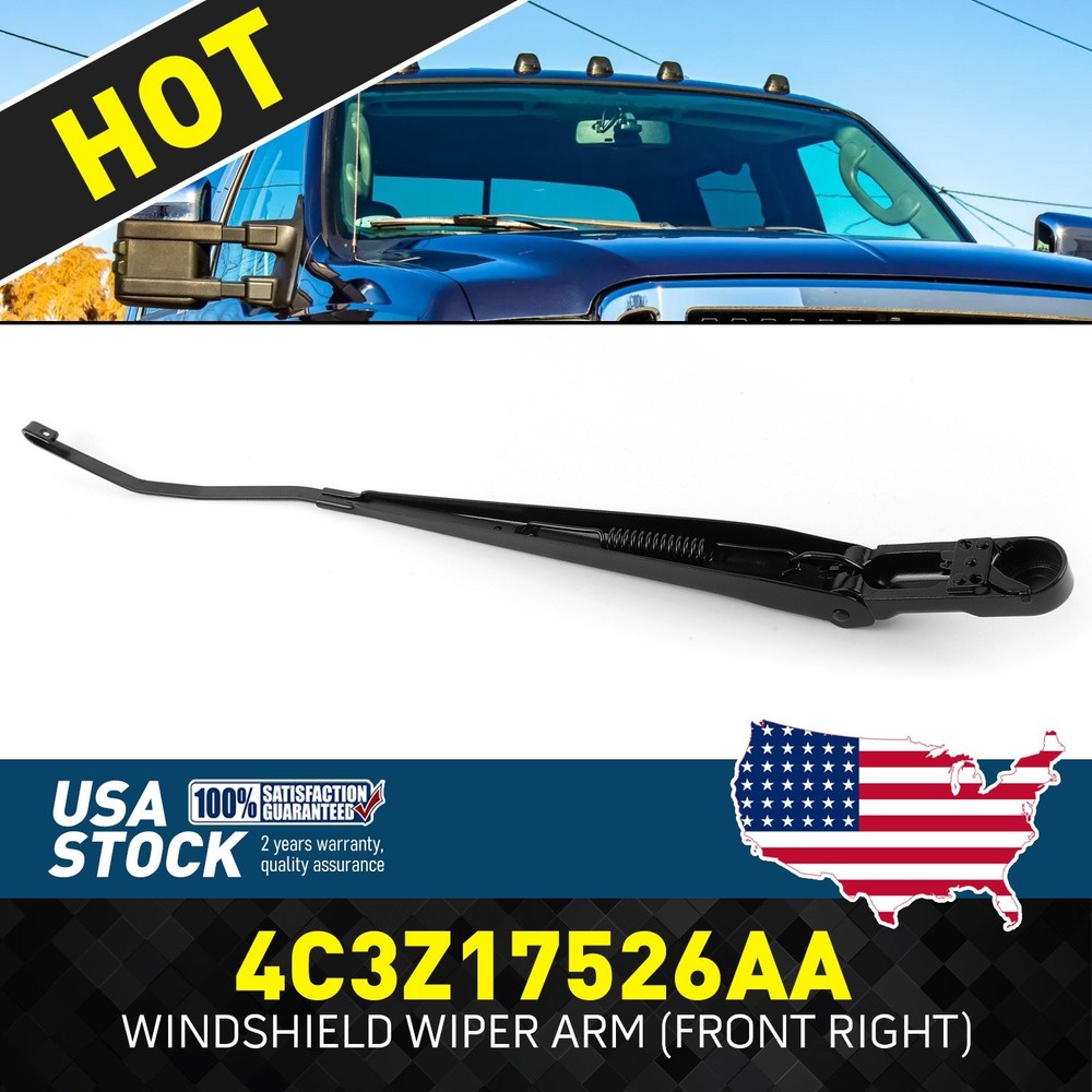1Pc High-quality Windshield Wiper Arm Replacement 4C3Z17526AA For Ford Excursion