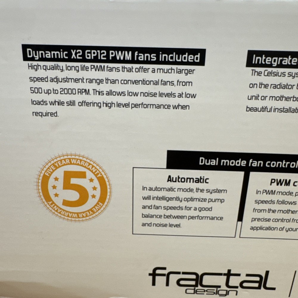 Fractal Design Celsius S36 CPU Water Cooling System