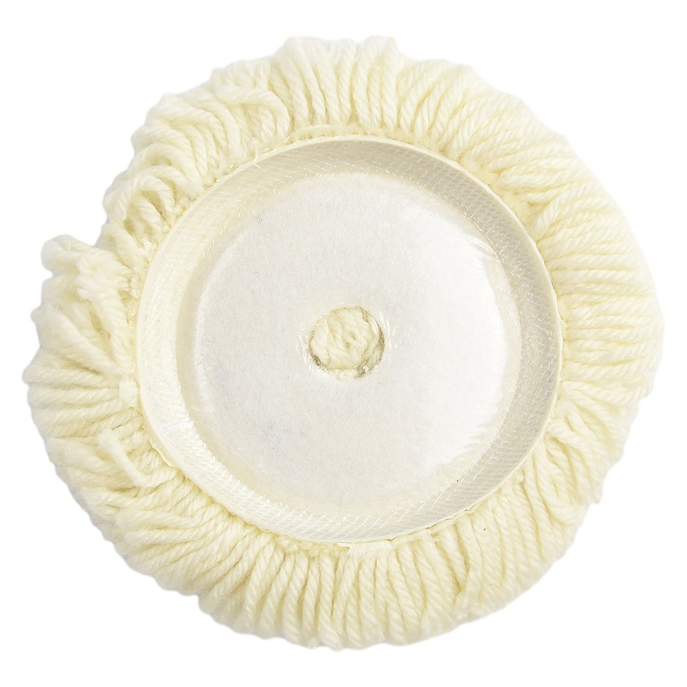 Polishing Pad Wool Power Tool Practical Pure Natural Self-adhesive 1 Pcs