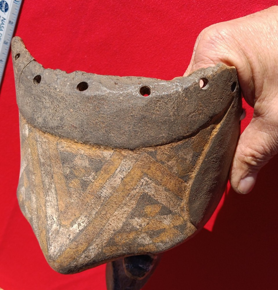 Authentic Bushoong Kuba Mask.