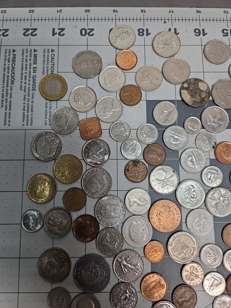 Bulk Mixed Foreign World Coins Lot 1