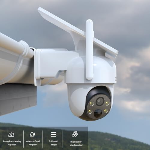 HOLACA Gutter Mount Compatible with Aosu Solar Security Camera Wireless