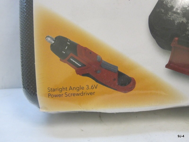 135pcs Power Screwdriver Tool Kit With Adjustable Angles 3.6V