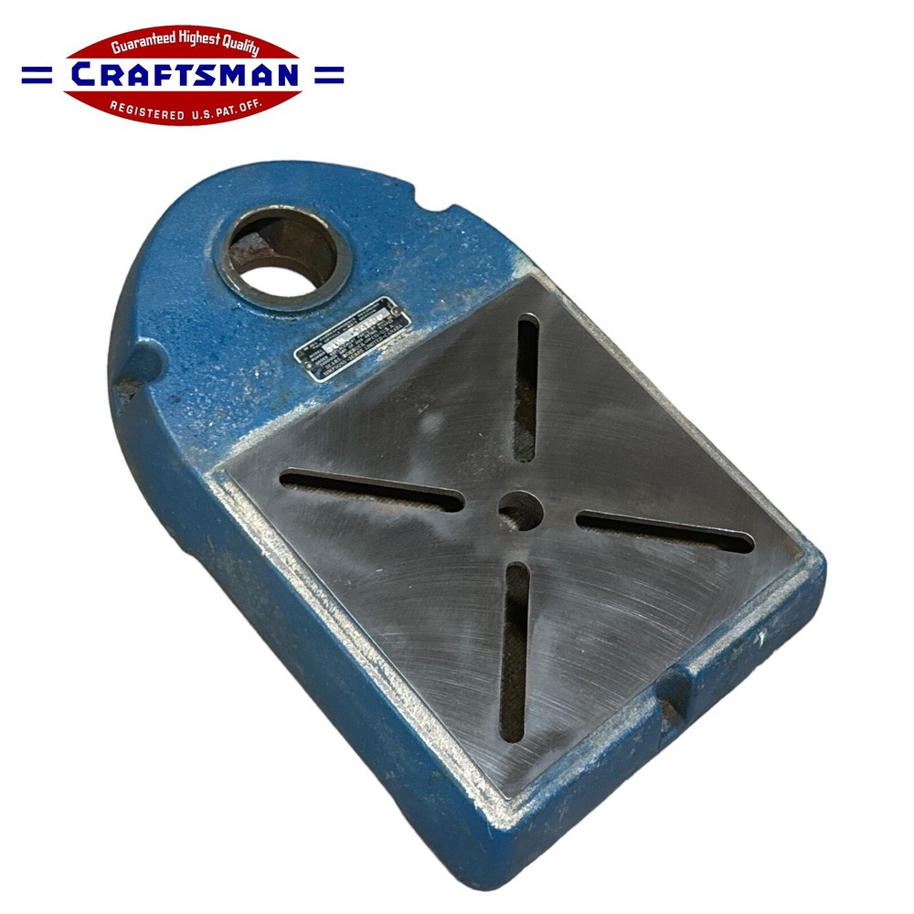 Craftsman 150 100 Drill Press 15”  Drill Press Bench Top Base  2 3/4 Column