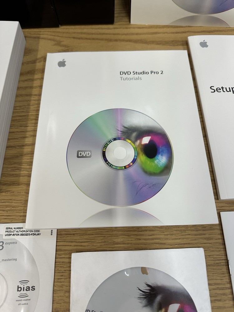 Apple DVD Studio Pro 2 Professional DVD Authoring Software Complete Product!