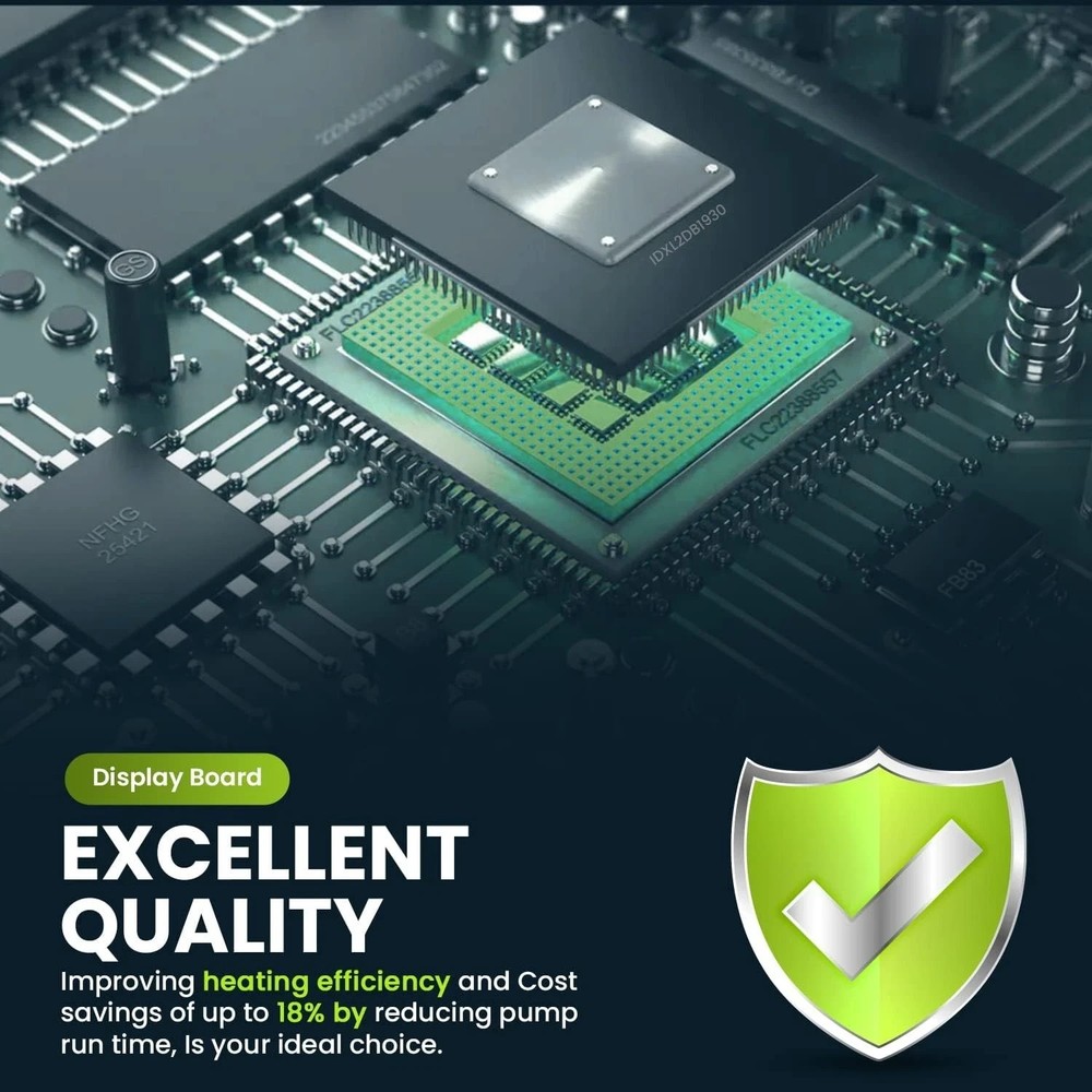 Display Board Replacement for Hayward Universal Low Nox Draft Heater IDXL2DB1930