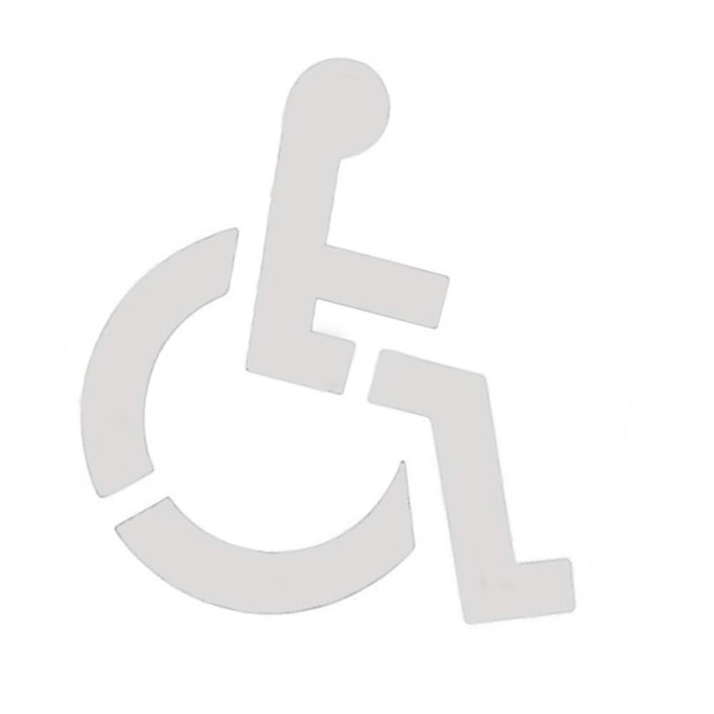 Efficiently Mark Disabled Parking Spaces with Our Reusable Silicone Stencil