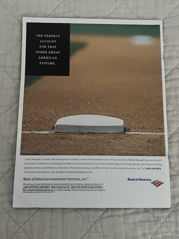 Florida Marlins Program August 2000 The Miami Pound Machine- Lowell/Lee/Floyd