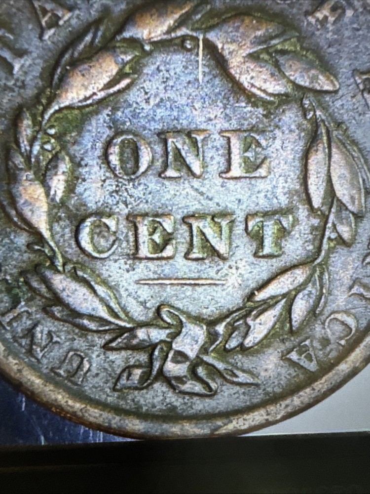 1839 Large Cent Matron Head / Silly Head Rarer Coin