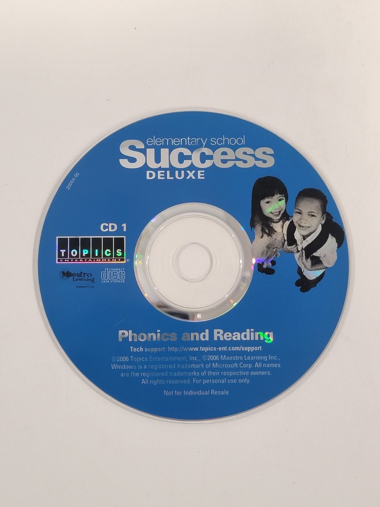 Elementary School Success Deluxe 2006 9 CD Learning Set - Loose Discs