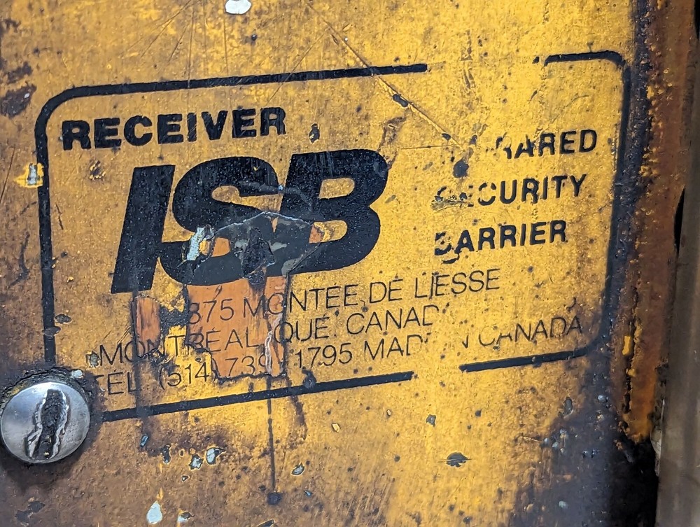 ISB Infrared Security Barrier Receiver with Beam Blackout Buttons