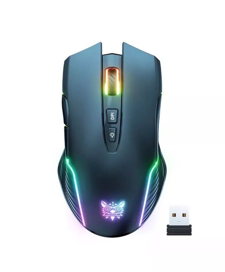 Onikuma CW905 Gaming Mouse Black - Bluetooth Mouse - Gaming without Cable