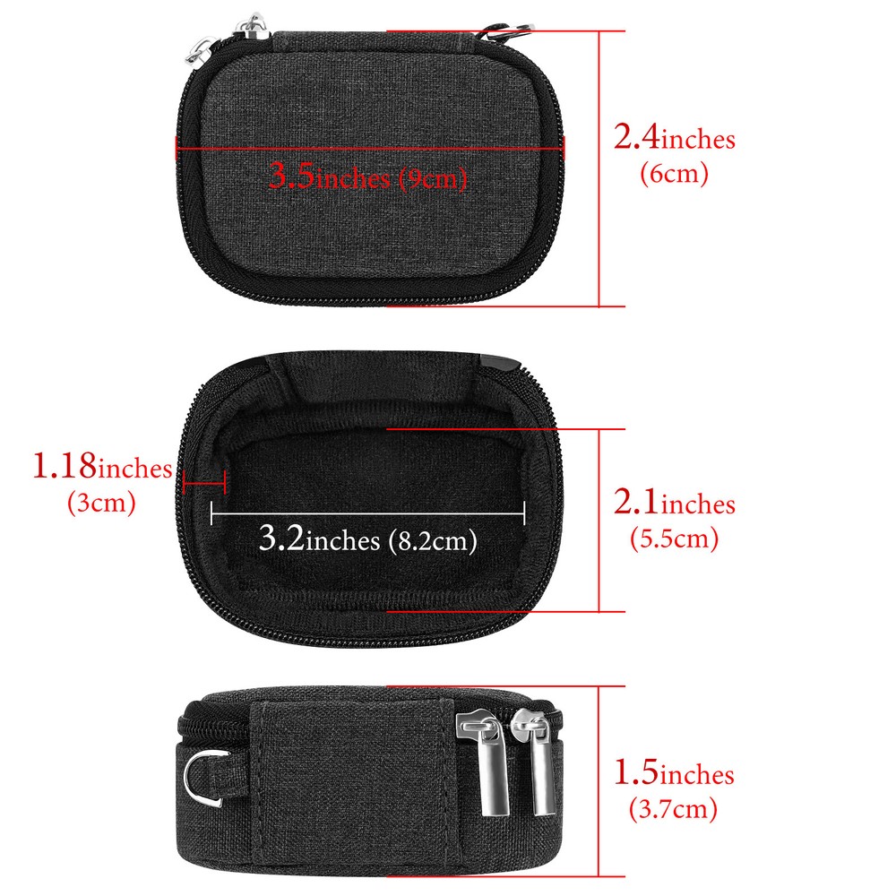 Geekria Carrying Case for Logitech G FITS Earbuds