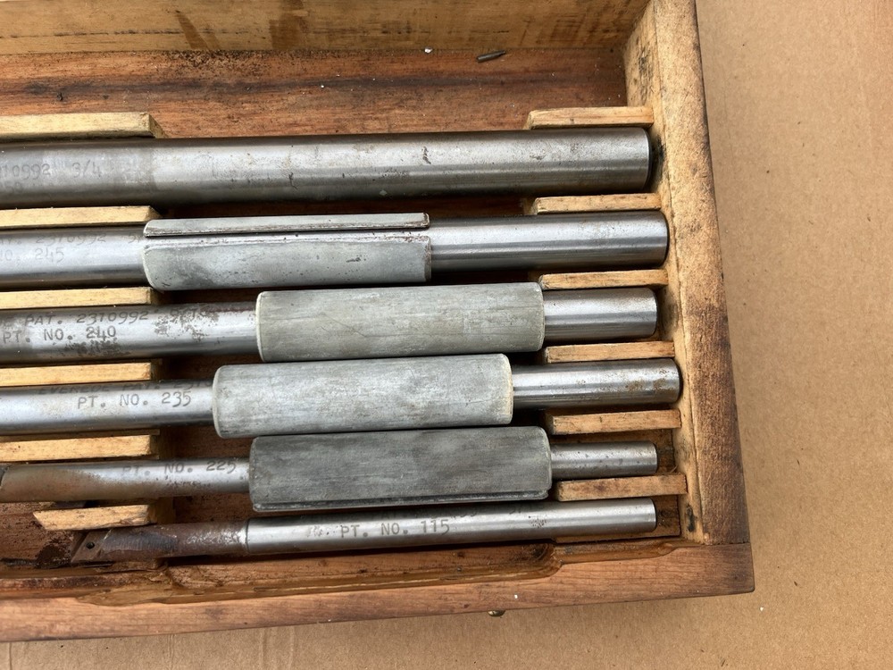Vintage Everede Boring Bar Set In Box