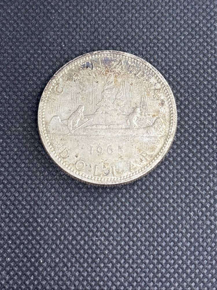 1965 Canadian Silver Dollar Circulated