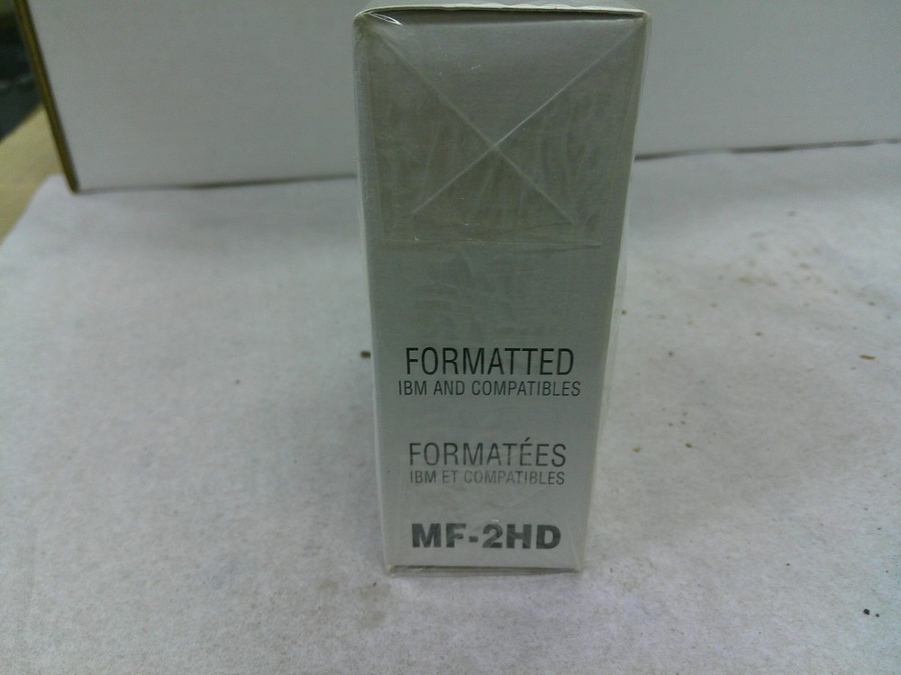 MF-2HD 3.5" FLOPPY DISCS (10 PCS.)
