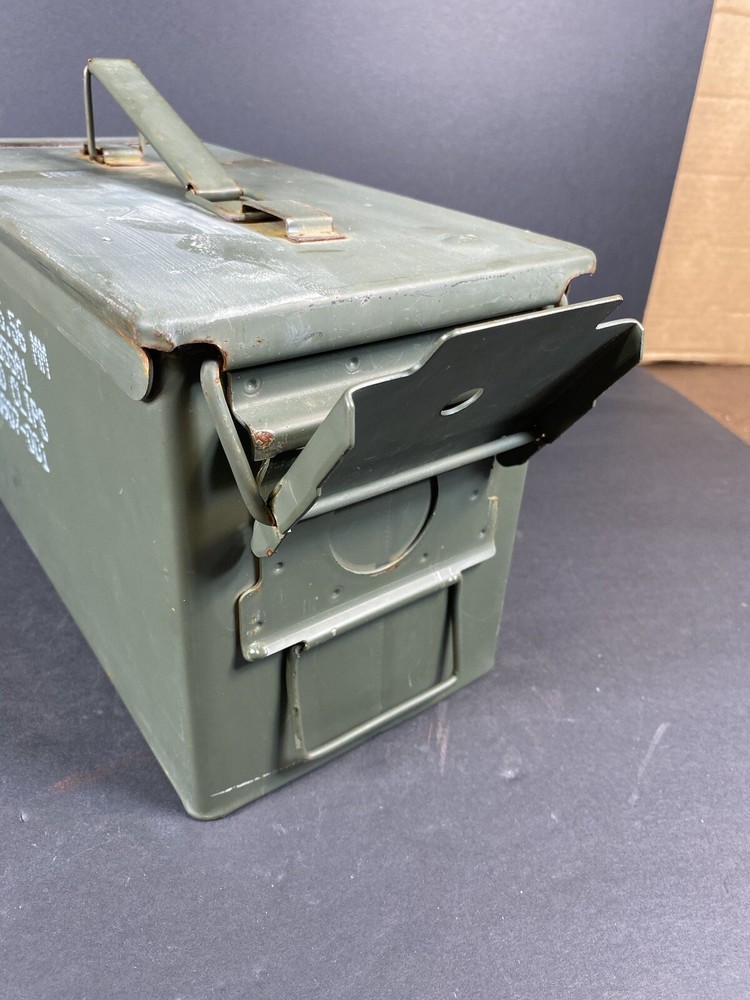 ARMY METAL AMMO BOX “empty”