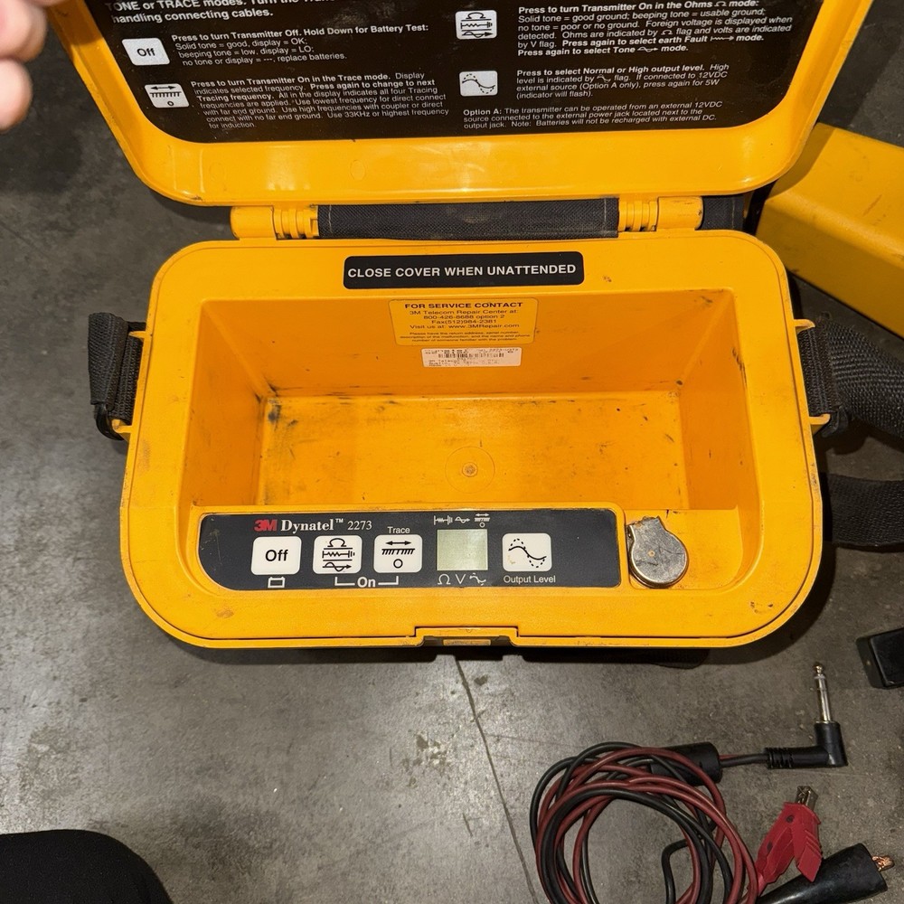 3M DYNATEL 2250M Pipe Locator & 2273 Transmitter Kit