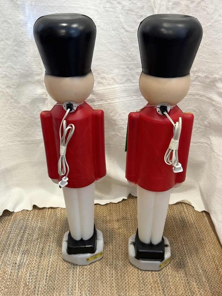 31” Plastic Blow Mold Nutcrackers