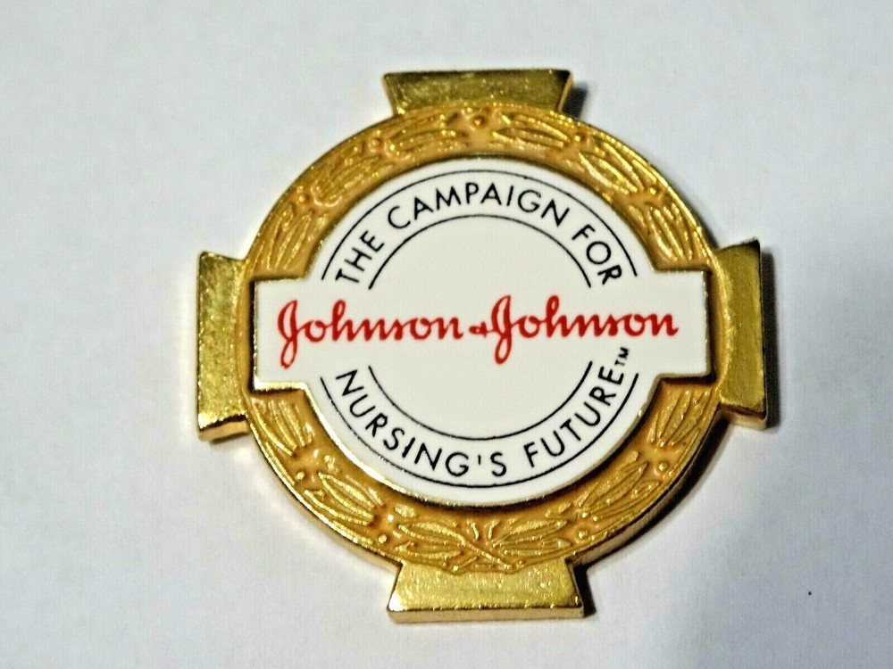 NURSING" FUTURE ~ THE CAMPAIGN FOR BY JOHNSON & JOHNSON ~ LAPEL PIN