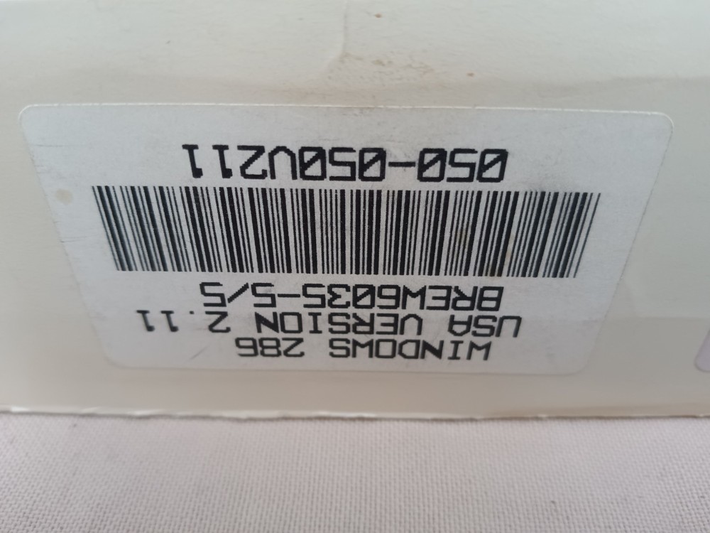 Microsoft Windows/286 Version 2.11 Operating System 5.25"