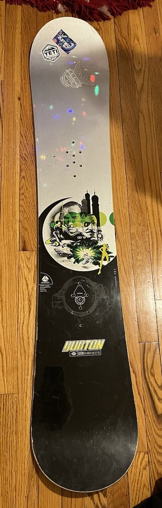 Burton Snowboards Multicolor Graphics 3D Binding Mount Pattern
