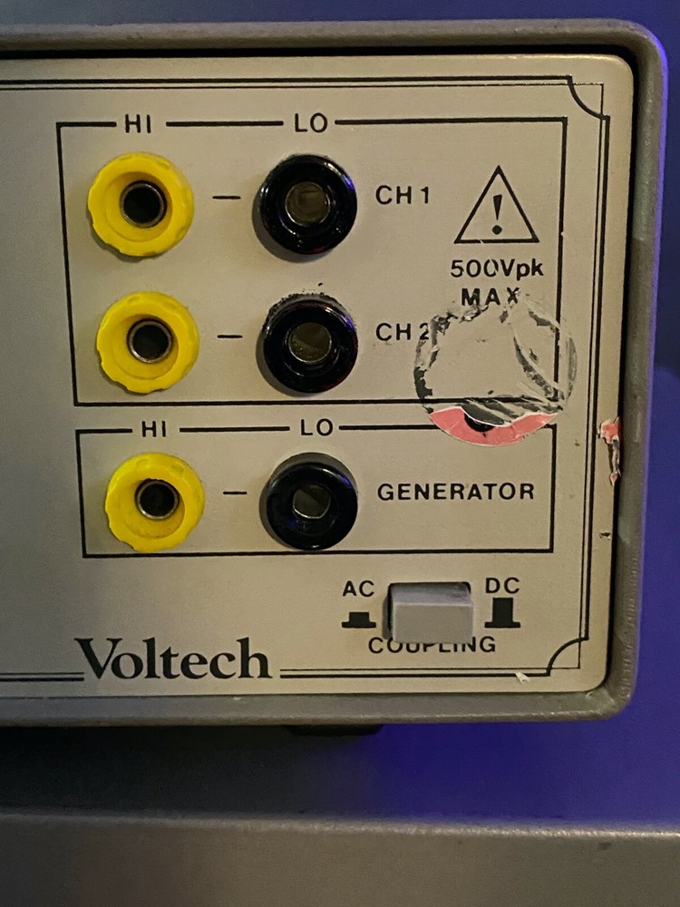 NASA Voltech Frequency Analyzer TF 2000