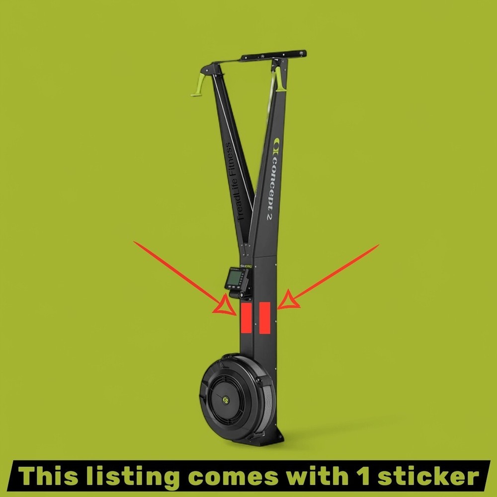 Technique Label Sticker Guide - Replacement for Concept2 SkiErg - (1 sticker)