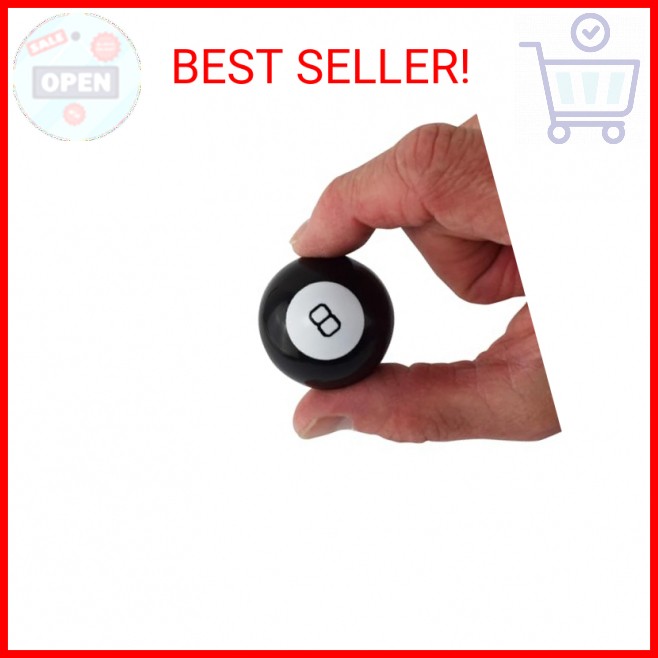 Worlds Smallest Magic 8 Ball, Classic Black