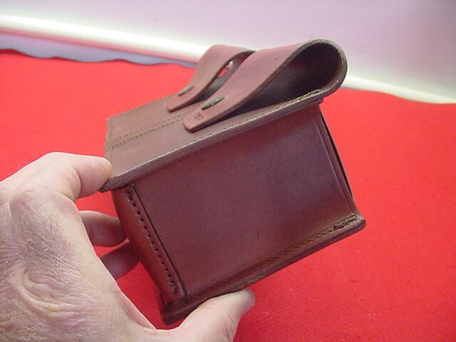 Leather- 2 Box- Shell Carrier- Trap Shooting- New!!!