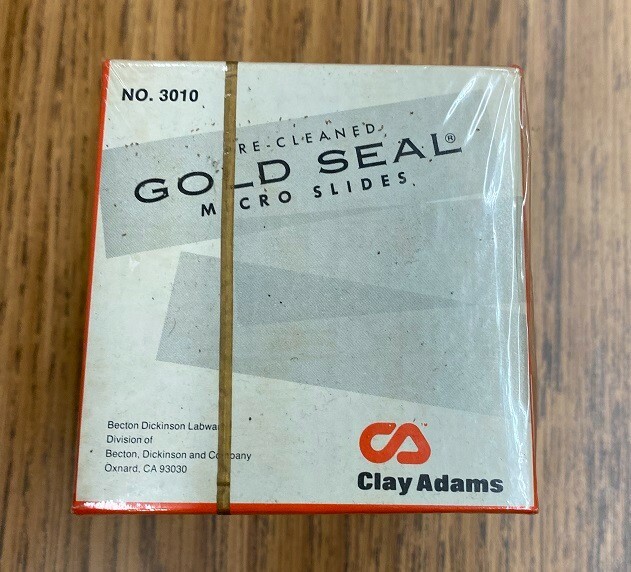 Clay Adams NO. 3010 Microscope Slides Sealed