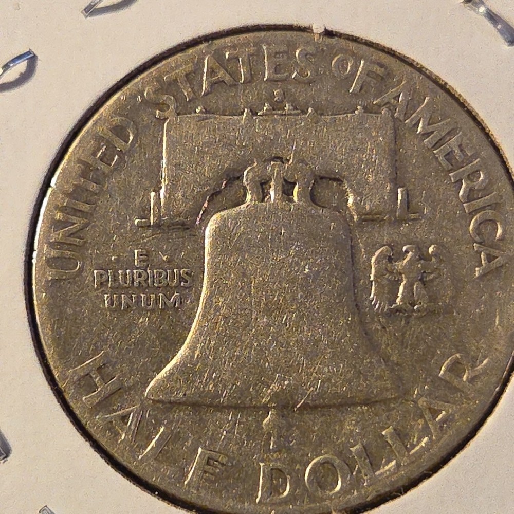 1949-S Franklin Silver Half Dollar In Fine Condition