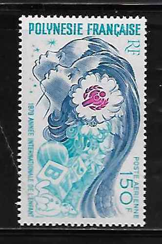 French Polynesia C168 Children Mint NH