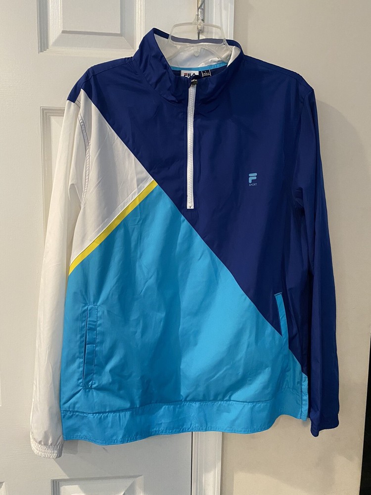 FILA Sport Golf 1/4 Zipper Jacket Pullover, Size L