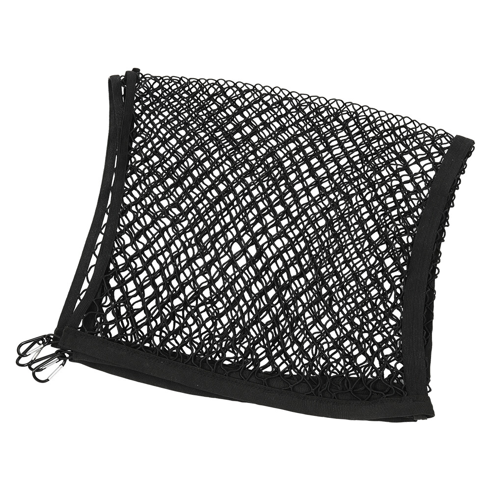 For Chevy Silverado 2013-2021 Single Layer Rear Trunk Elastic Cargo Net w/Hooks