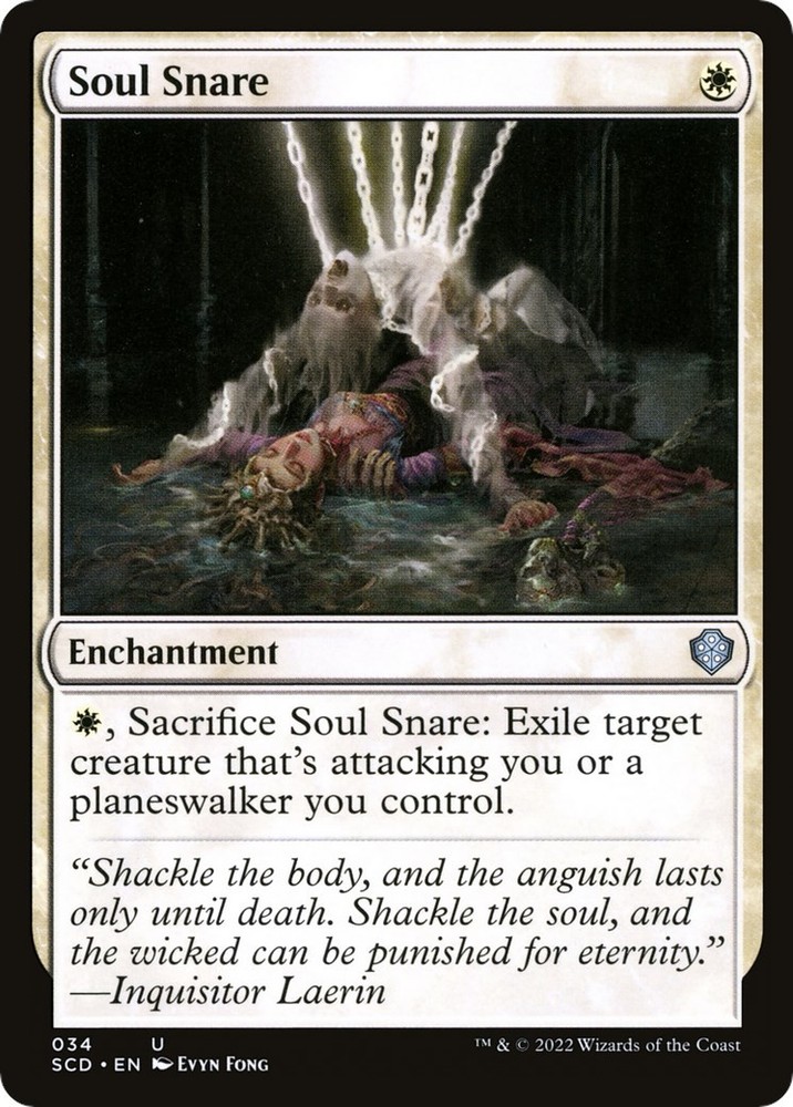 Soul Snare Starter Commander Decks 34 MTG LP