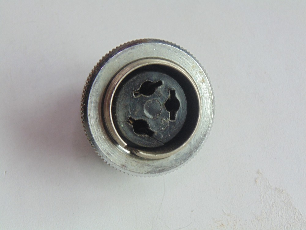 AMPHENOL 91-PC3F 3 PIN MICROPHONE RECEPTACLE JACK CONNECTOR SOCKET CONTACTS