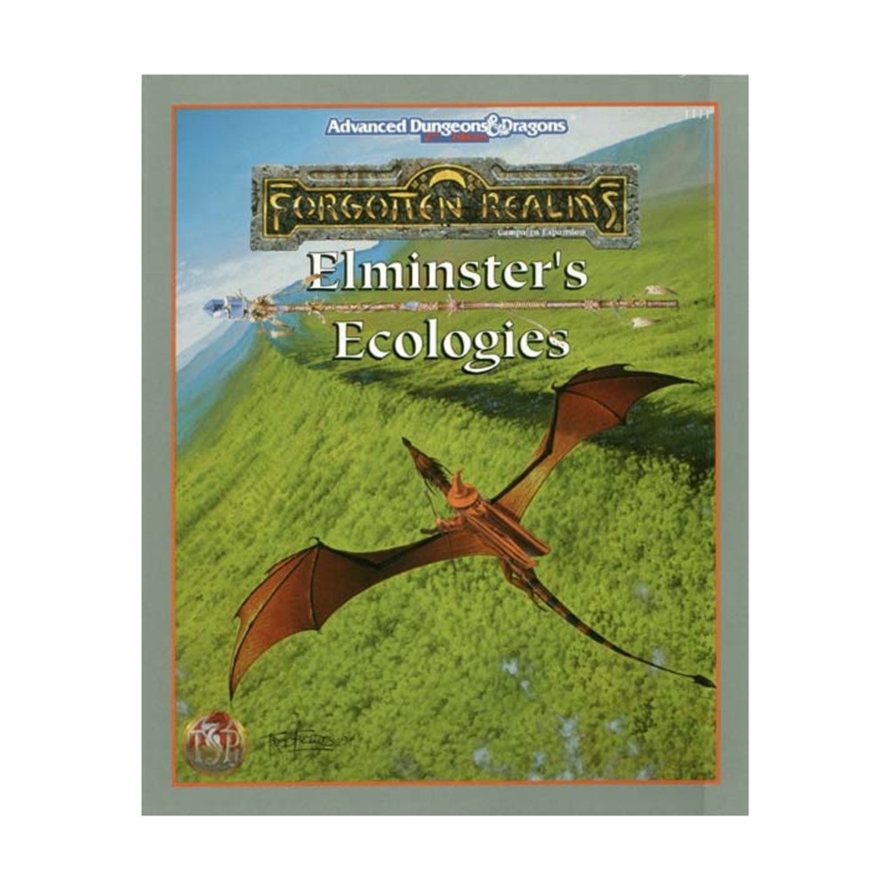 TSR Forgotten Realms Misc Elminster's Ecologies Fair/VG+