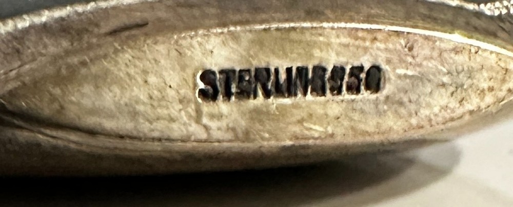 Asian Sterling Silver Snuff Bottle