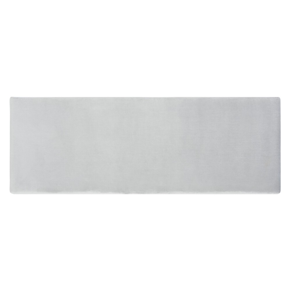 SAFAVIEH Fleur Rectangle Bench | Grey / Gold |